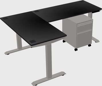 Height-adjustable desk - grade 3