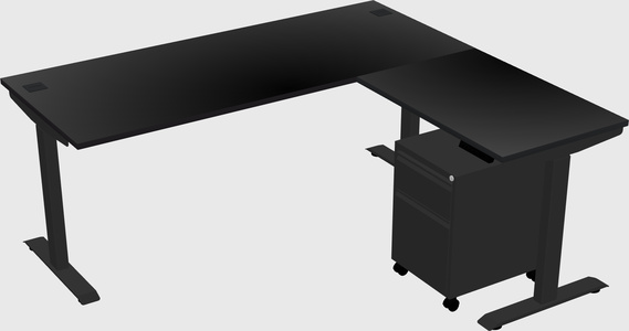Height-adjustable desk - grade 3