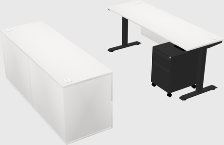 Height-adjustable desk - grade 3