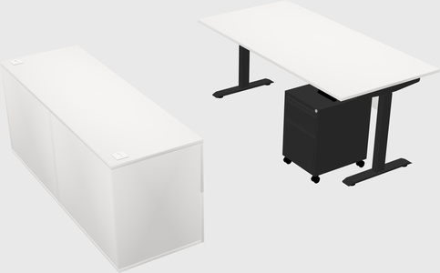 Height-adjustable desk - grade 3