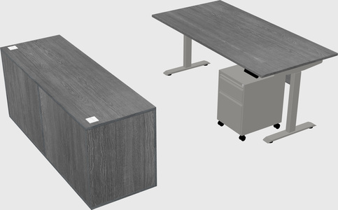 Height-adjustable desk - grade 3