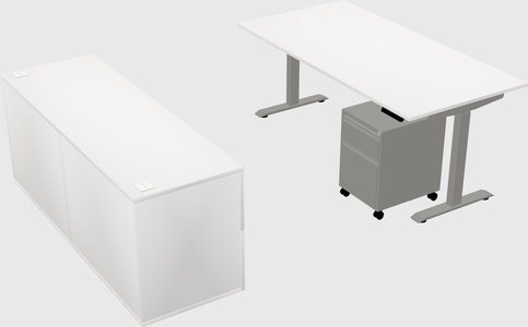 Height-adjustable desk - grade 3