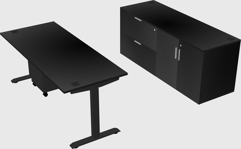 Height-adjustable desk - grade 3