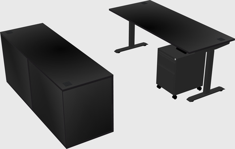 Height-adjustable desk - grade 3