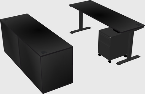 Height-adjustable desk - grade 3