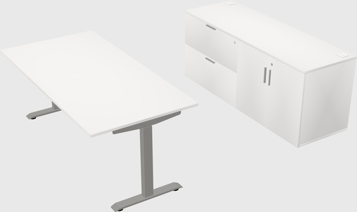 Height-adjustable desk - grade 3