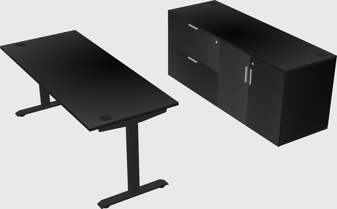 Height-adjustable desk - grade 3