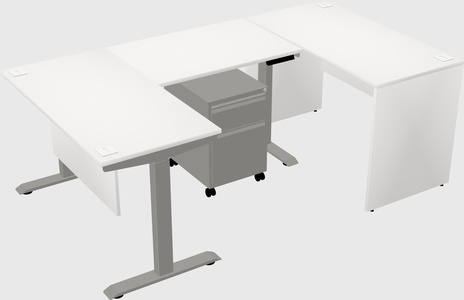 Height-adjustable desk - grade 3