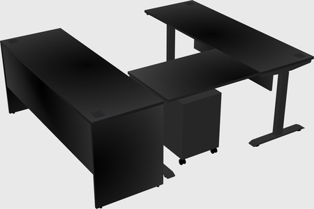 Height-adjustable desk - grade 3