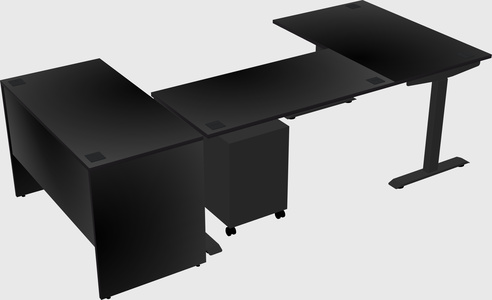 Height-adjustable desk - grade 3