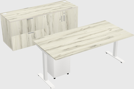 Single Motor Electric Desk