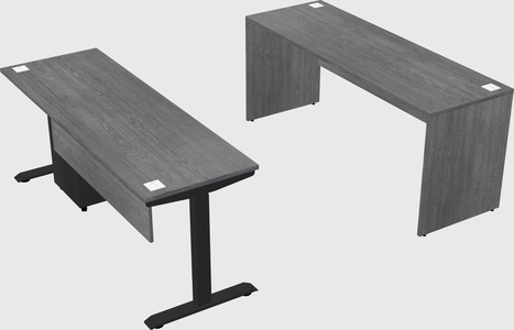 Single motor electric desk