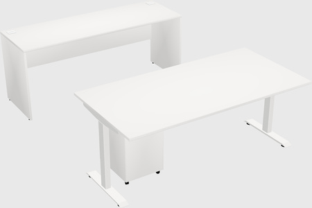 Single Motor Electric Desk