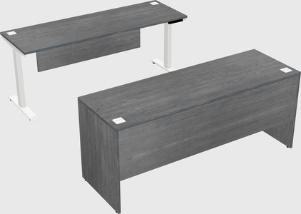 Single motor electric desk