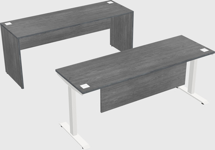 Single motor electric desk