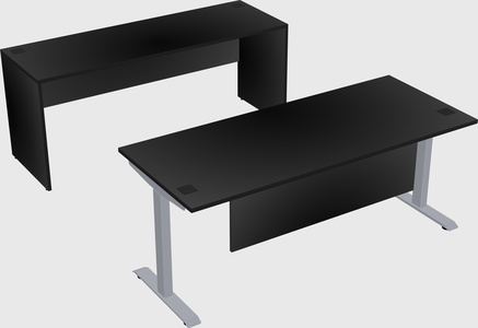 Single motor electric desk