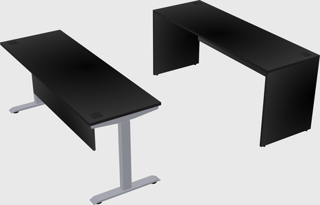 Single motor electric desk