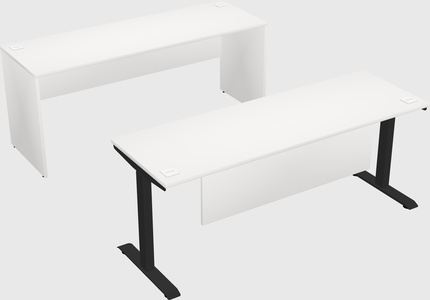 Single motor electric desk