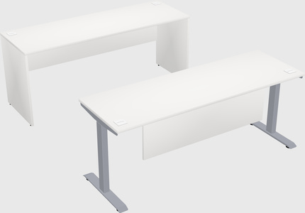 Single motor electric desk
