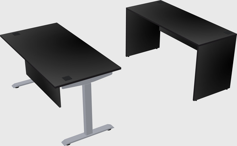Single motor electric desk