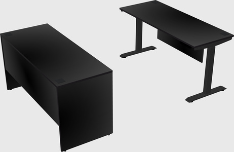 Single motor electric desk