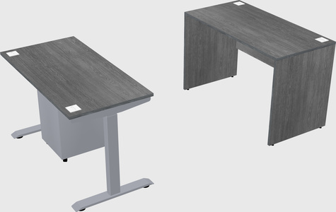 Single motor electric desk