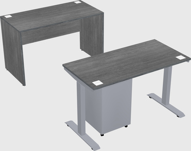 Single motor electric desk