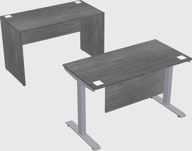 Single motor electric desk