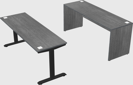 Single motor electric desk