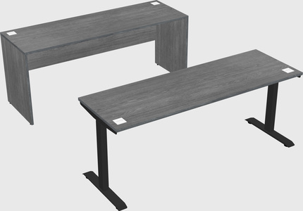 Single motor electric desk
