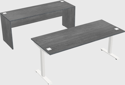 Single motor electric desk