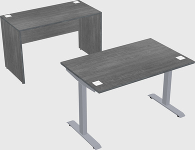 Single motor electric desk