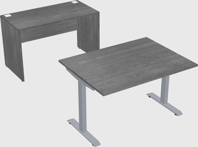 Single motor electric desk