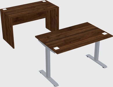 Single motor electric desk