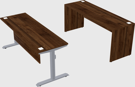 Dual motor electric desk
