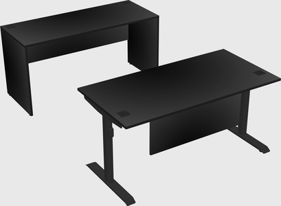 Dual motor electric desk
