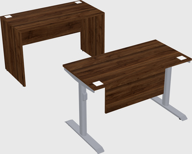 Dual motor electric desk