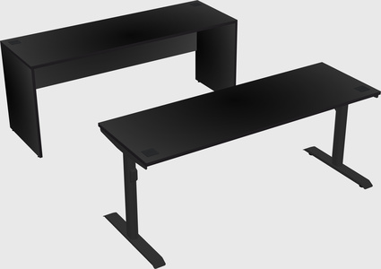 Dual motor electric desk