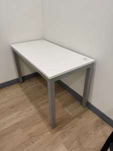 Parallel desk + file cabinet