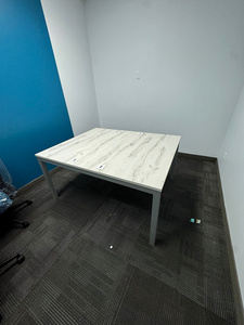 Parallel desk + file cabinet