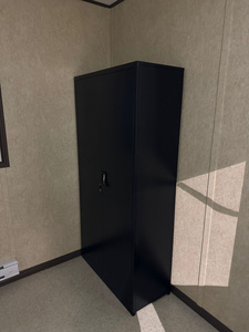 Metal storage cabinet