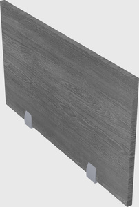 Desk privacy panel