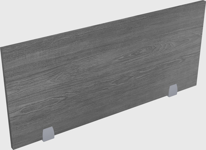 Desk privacy panel