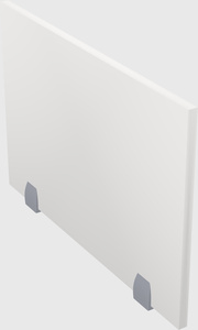 Desk privacy panel
