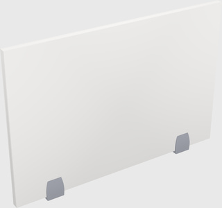 Desk privacy panel