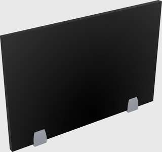 Desk privacy panel