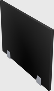 Desk privacy panel