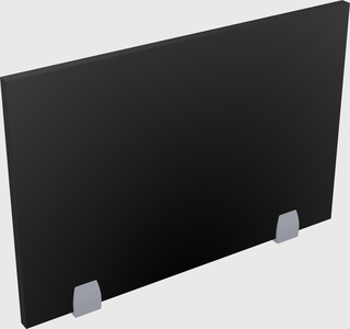 Desk privacy panel