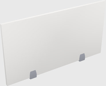 Desk privacy panel