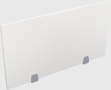 Desk privacy panel